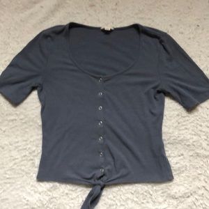 Ribbed button up top! (3/$16!)